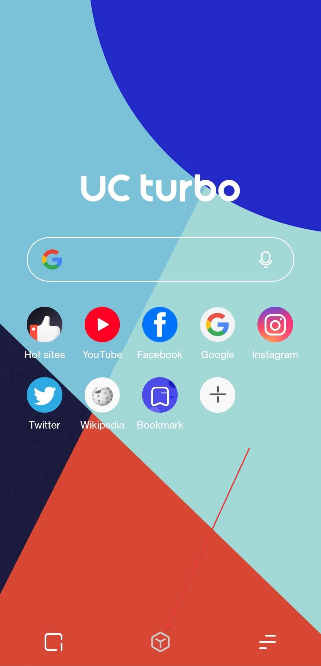 Open UC Browser Tools menu.