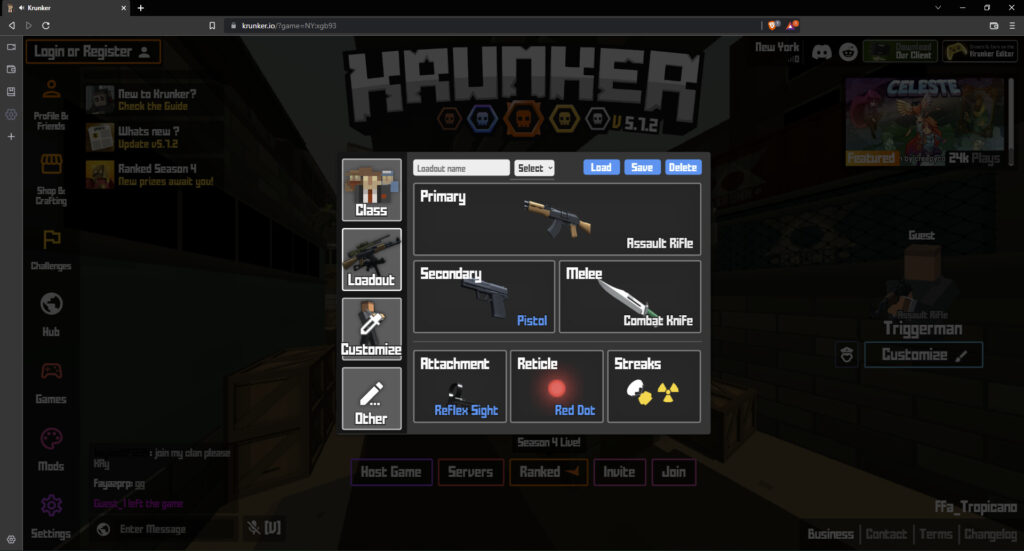 Brave best browser for Krunker.