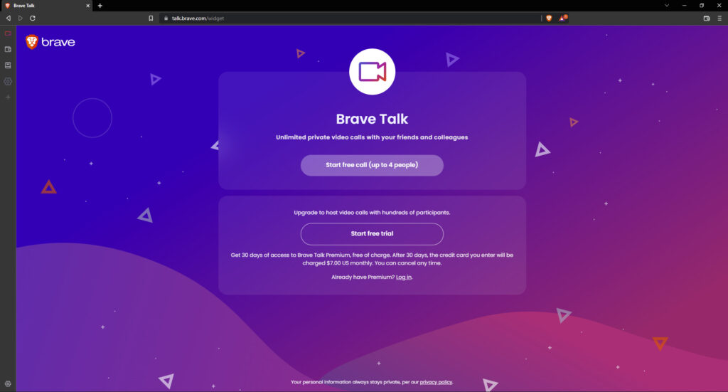 Brave Browser great for video conferencing.
