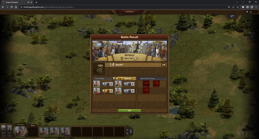 Google Chrome best browser to play Forge of Empires.