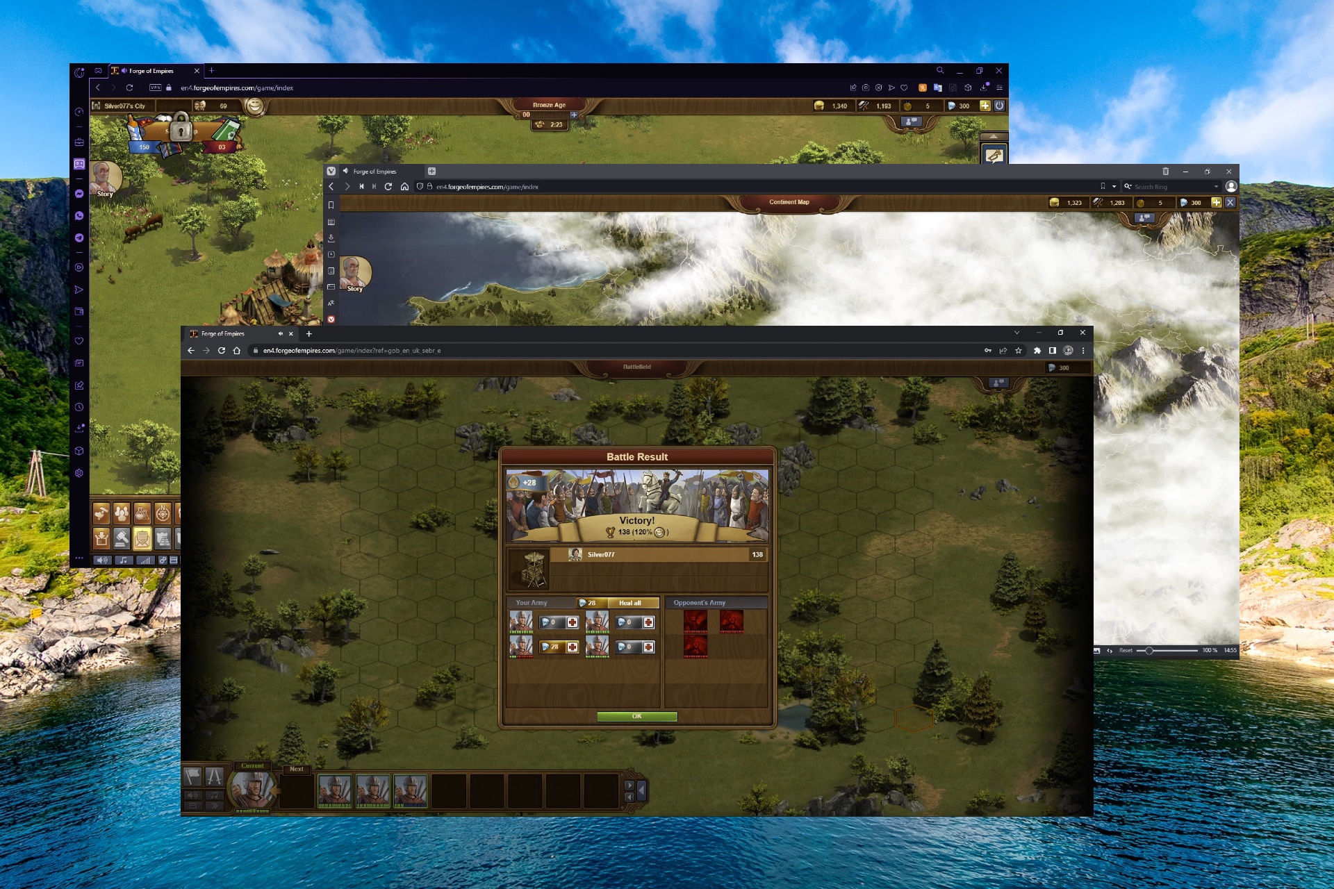 Feature image for best browser to play Forge of Empires.