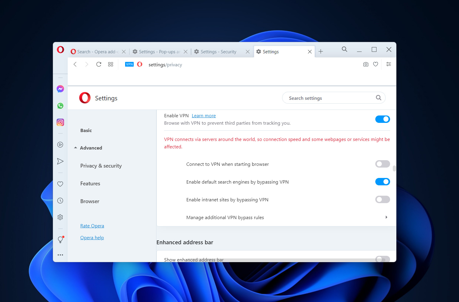 opera-big best browser for adults