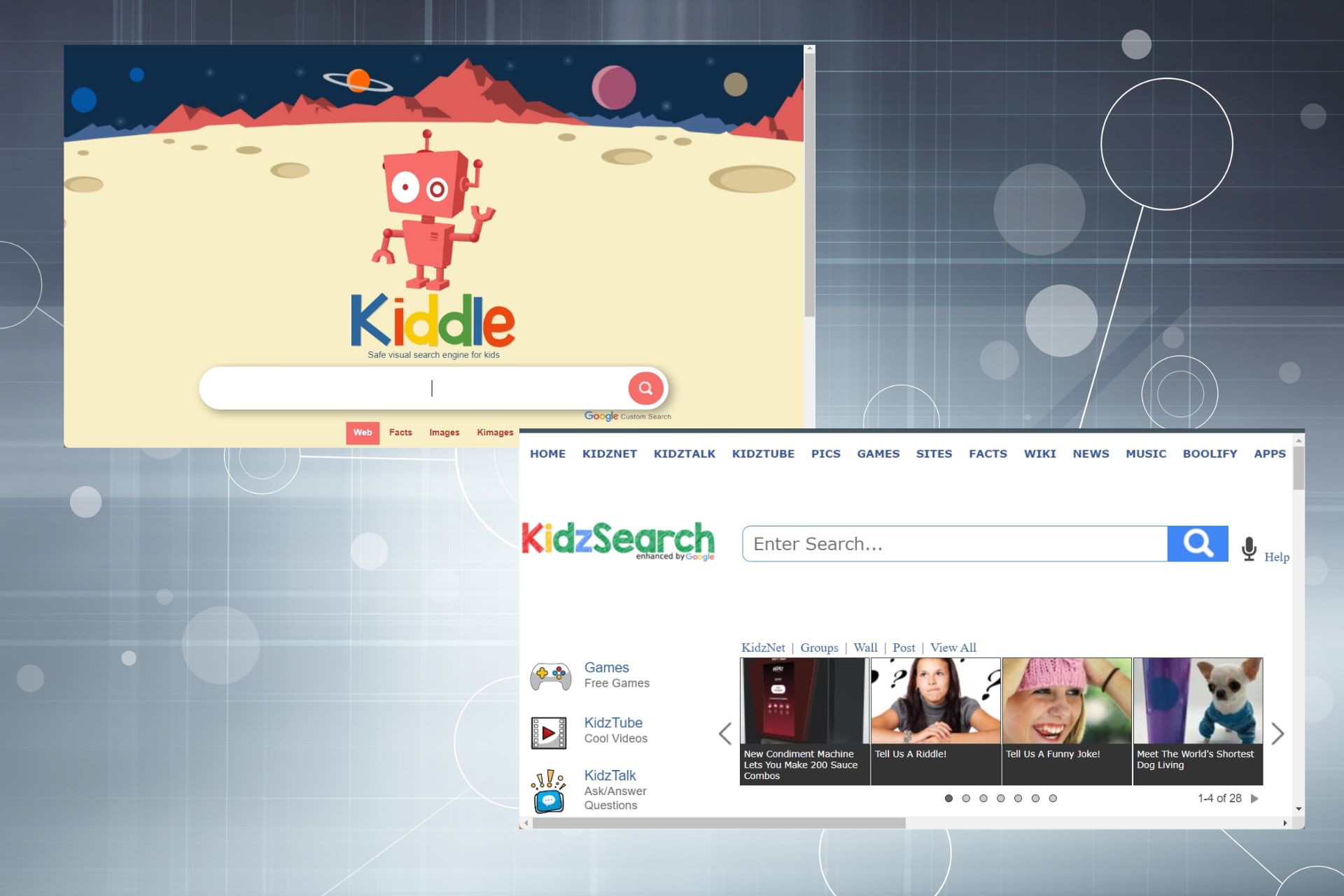 Kids Safe Search Engines