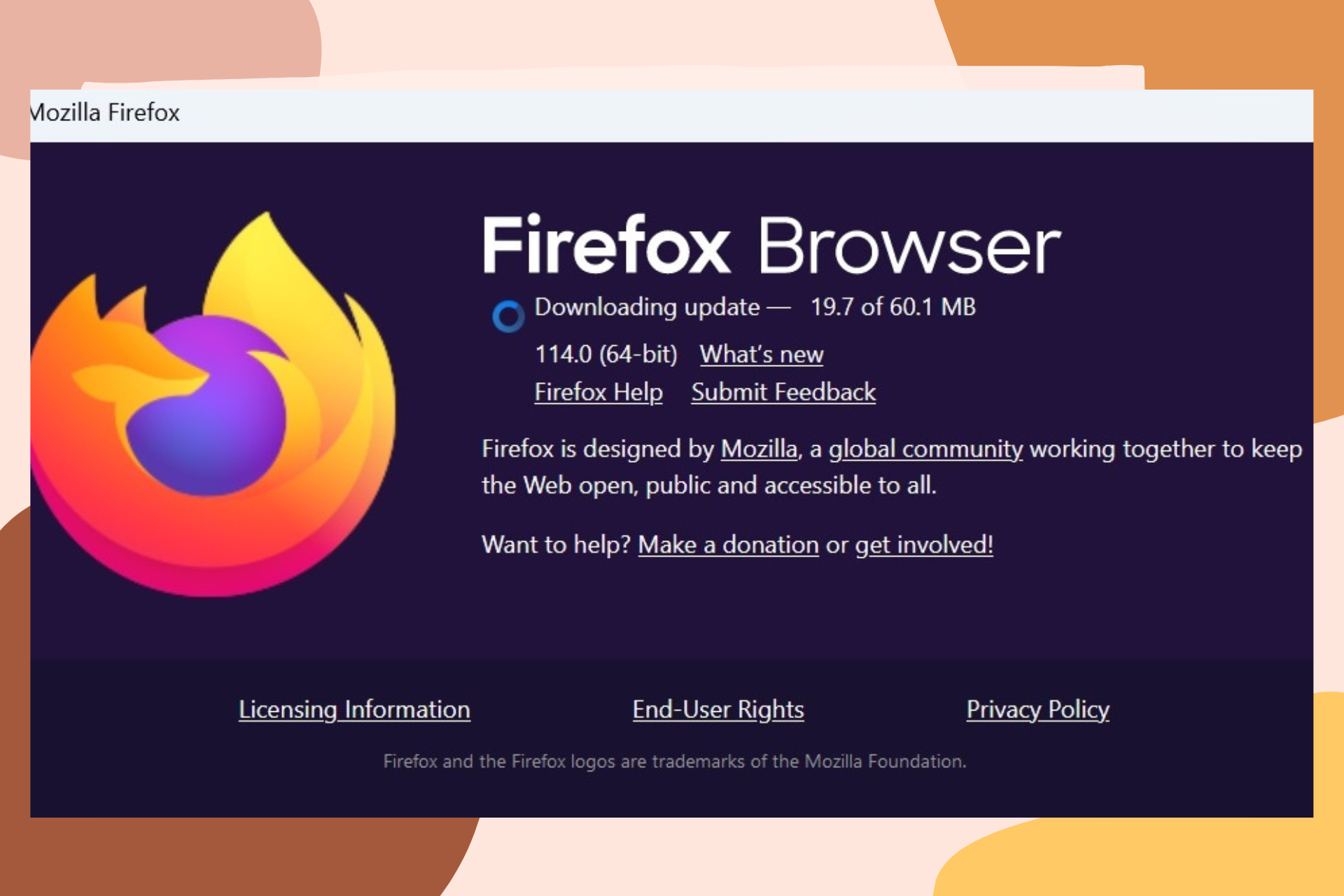 Firefox previous version downgrade